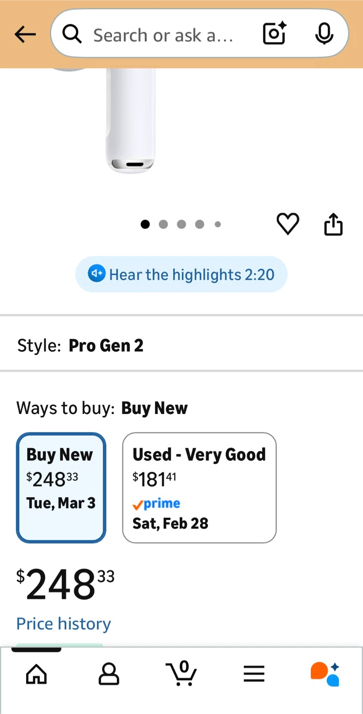 Apple AirPods Pro (2nd Generation) Wireless Earbuds - photo 5
