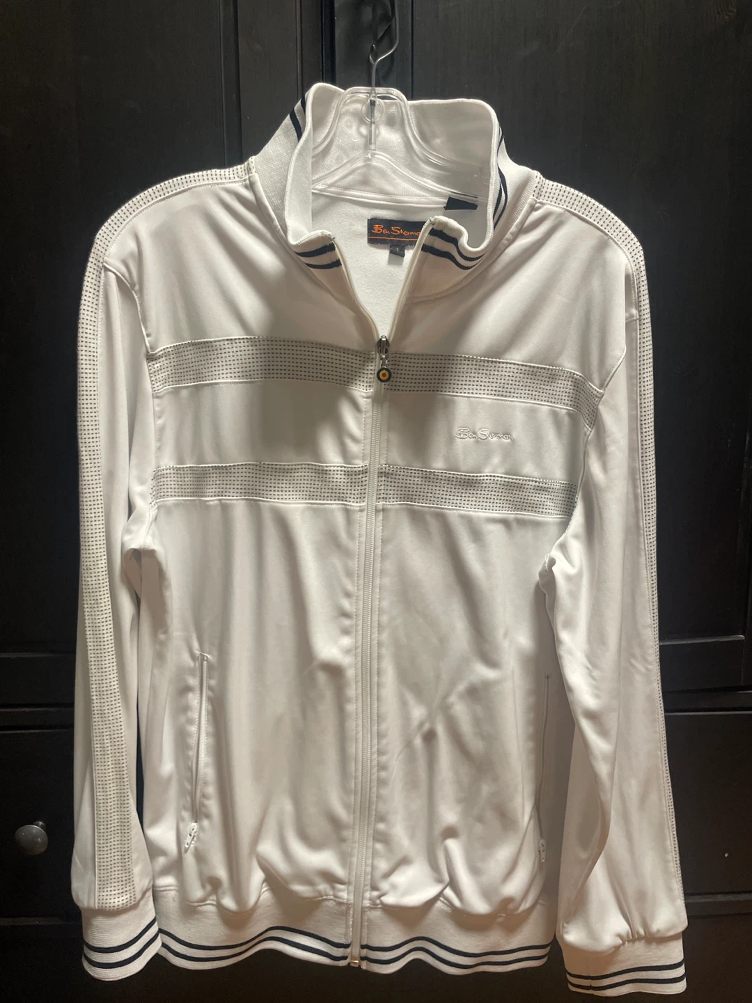 Ben Sherman White Track Jacket