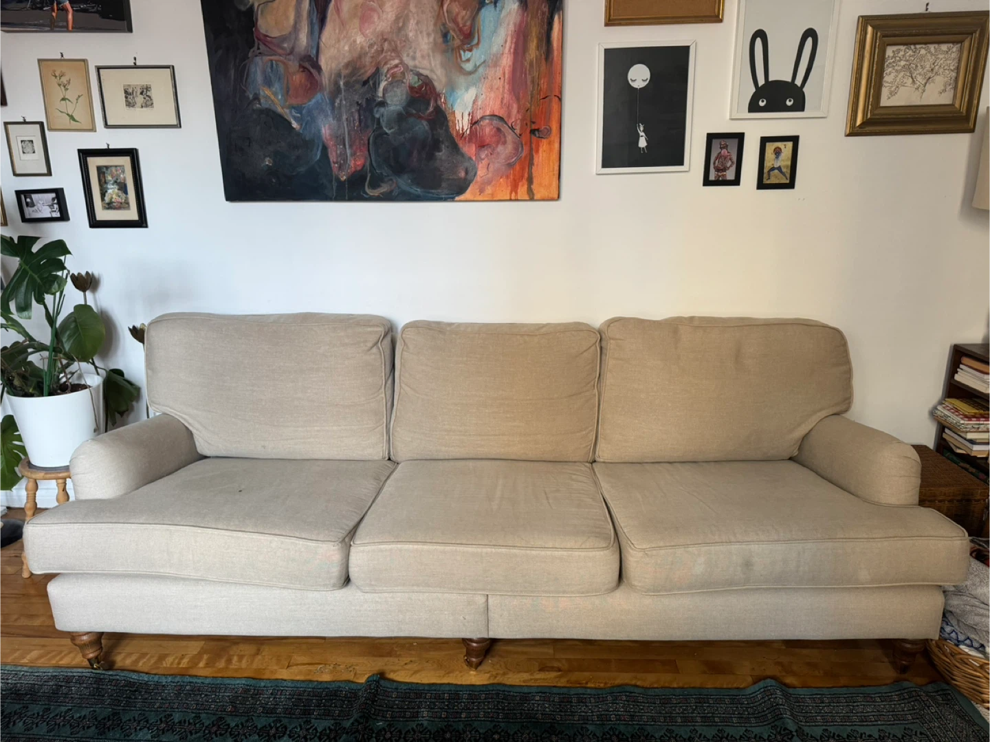 Sofa.com Bluebell 4 Seat Sofa in Pumice House Basket Weave