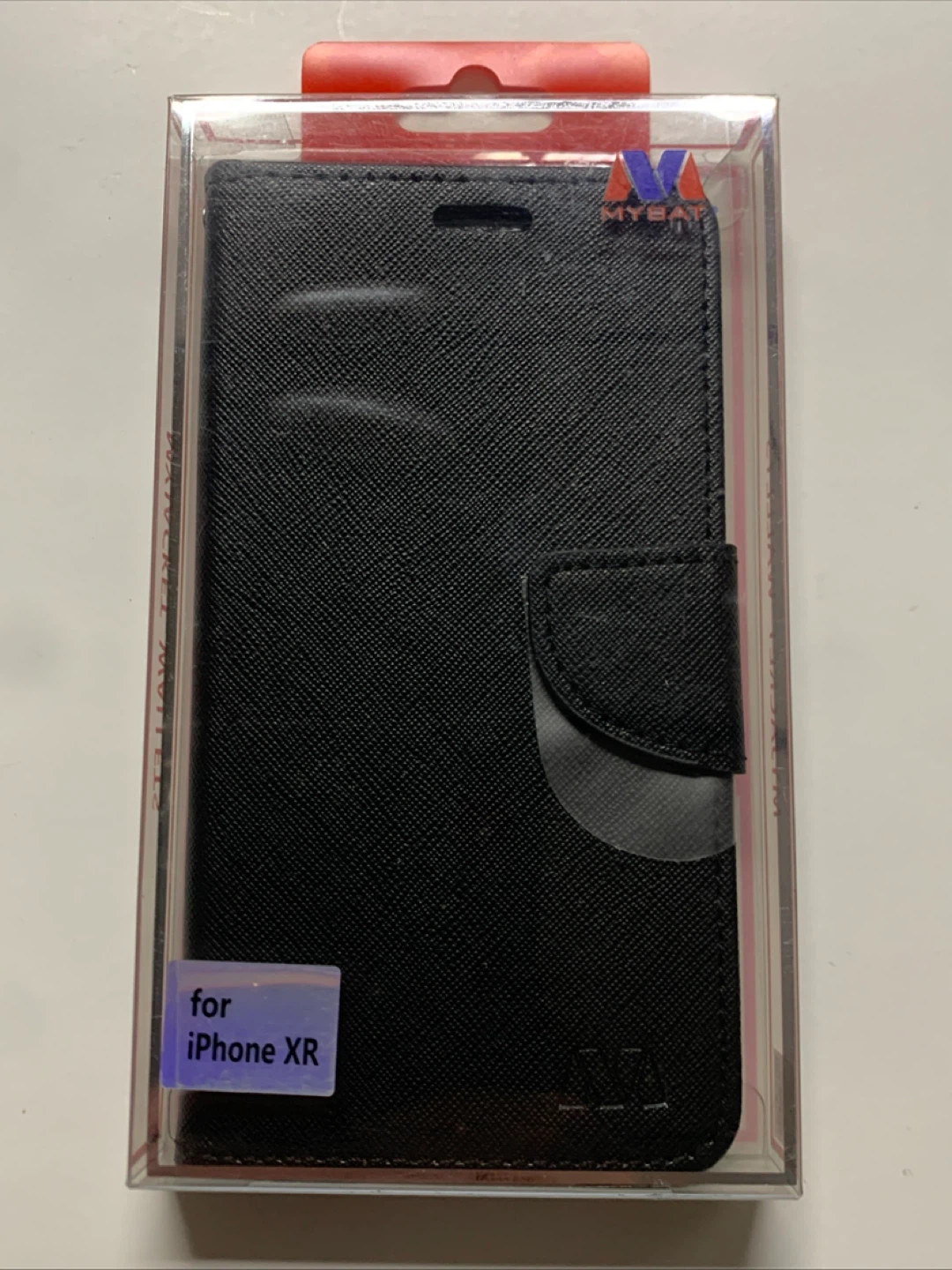 MYBAT Folio Wallet Case for iPhone XR - Black - photo 4