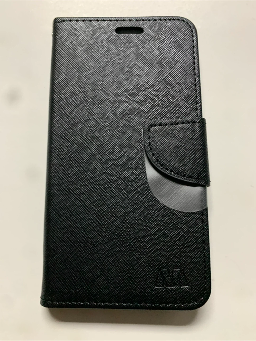 MYBAT Folio Wallet Case for iPhone XR - Black