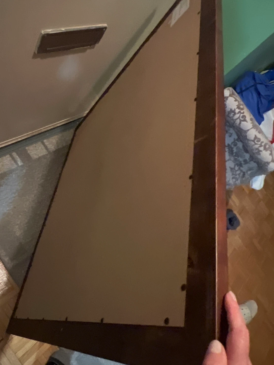 Cherry Wood Framed Mirror