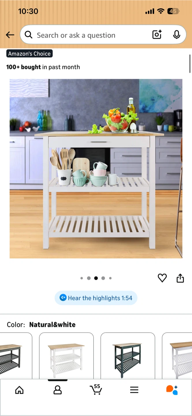Kitchen island