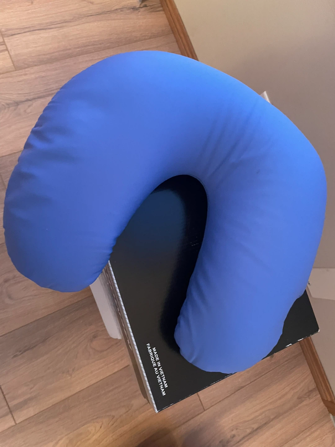 Blue Travel Pillow