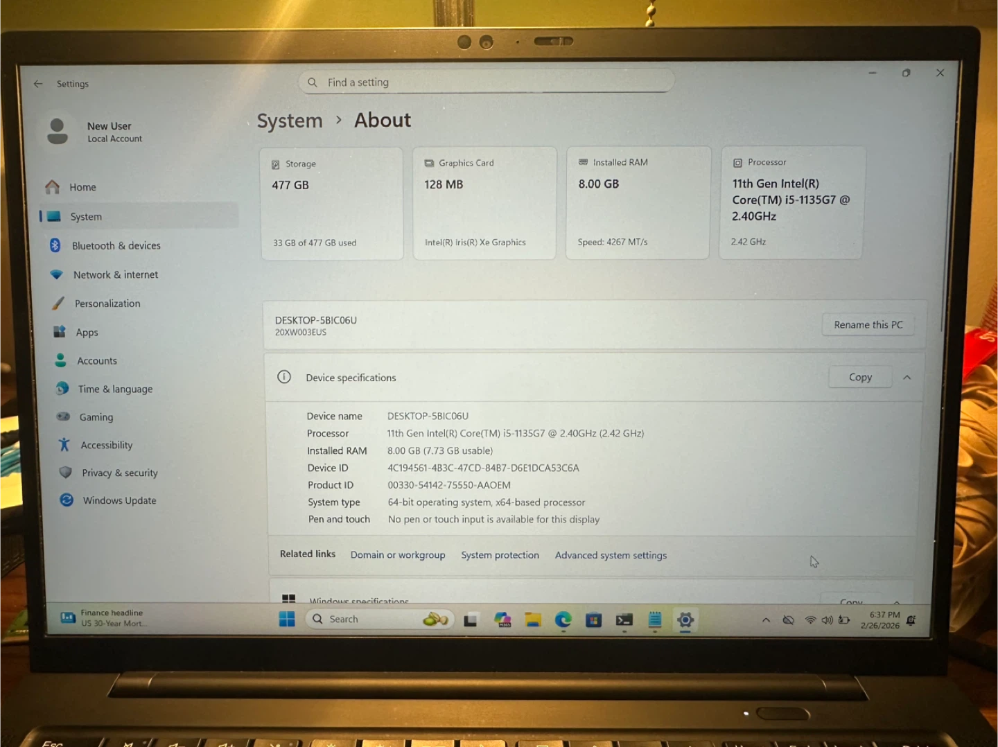 NEED GONE - Lenovo Thinkpad X1 Carbon - photo 3