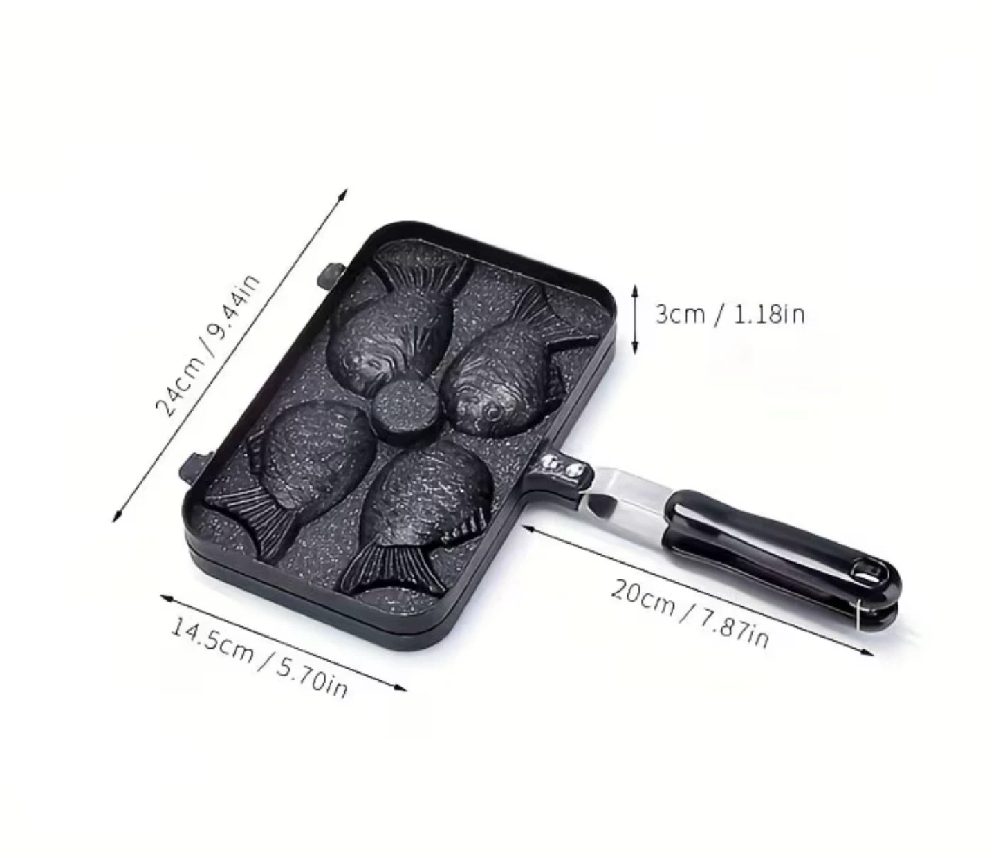 Taiyaki Fish-Shaped Cake Pan - photo 2
