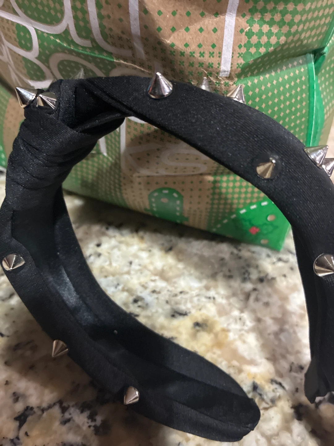 Black Spiked Headband - photo 2