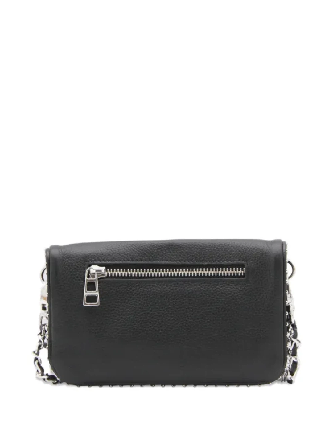 Zadig & Voltaire Black Leather Studded Chain Bag - photo 5