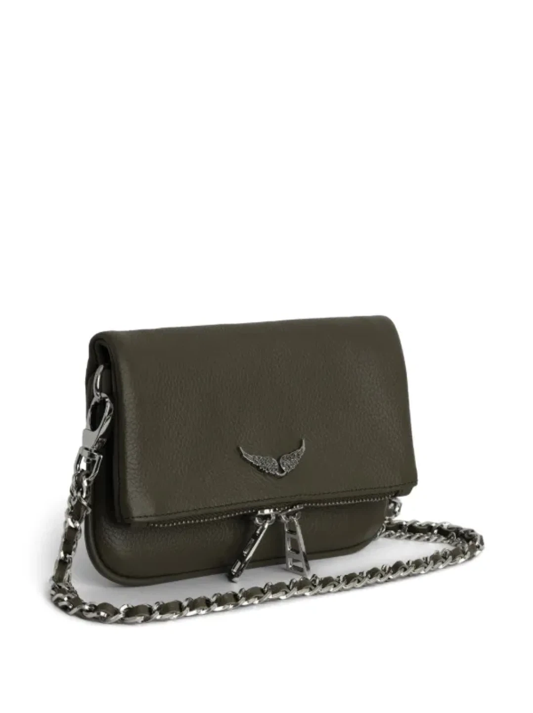 Zadig & Voltaire Black Leather Studded Chain Bag - photo 2