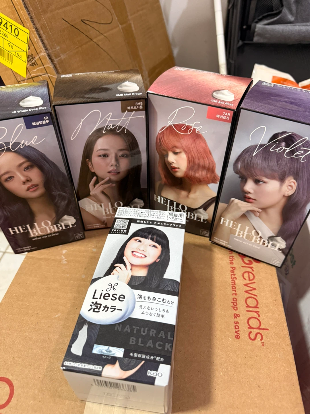 Bubble Hair Colour Dye