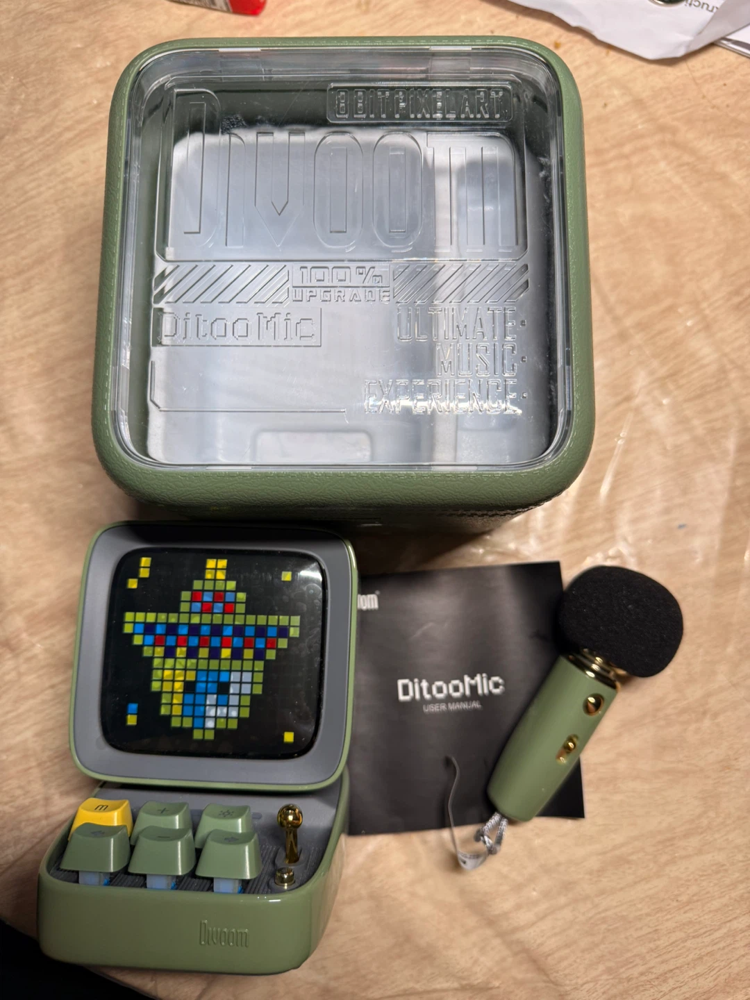 Divoom DitooMic Portable Speaker with Microphone