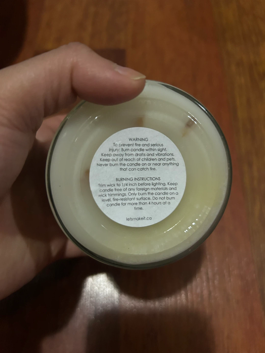 Handmade Soy Wax Candle - photo 2