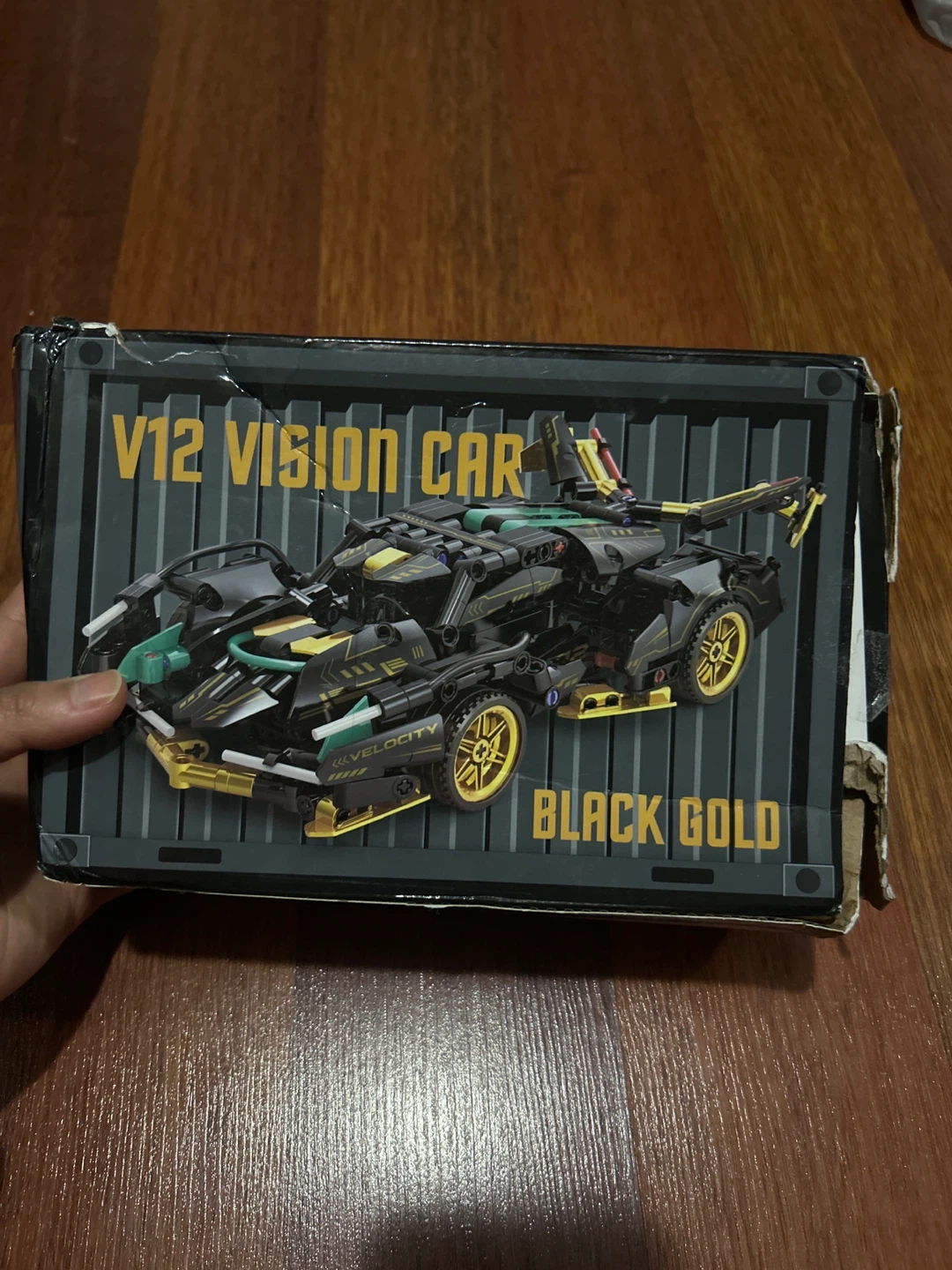 NEW V12 Vision Car Building Set