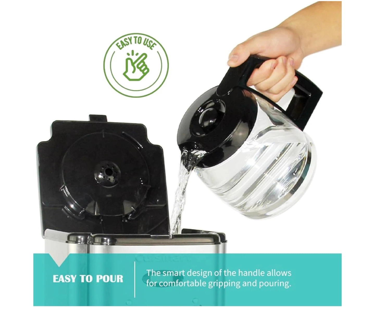 14-Cup Glass Replacement Coffee Carafe - photo 3