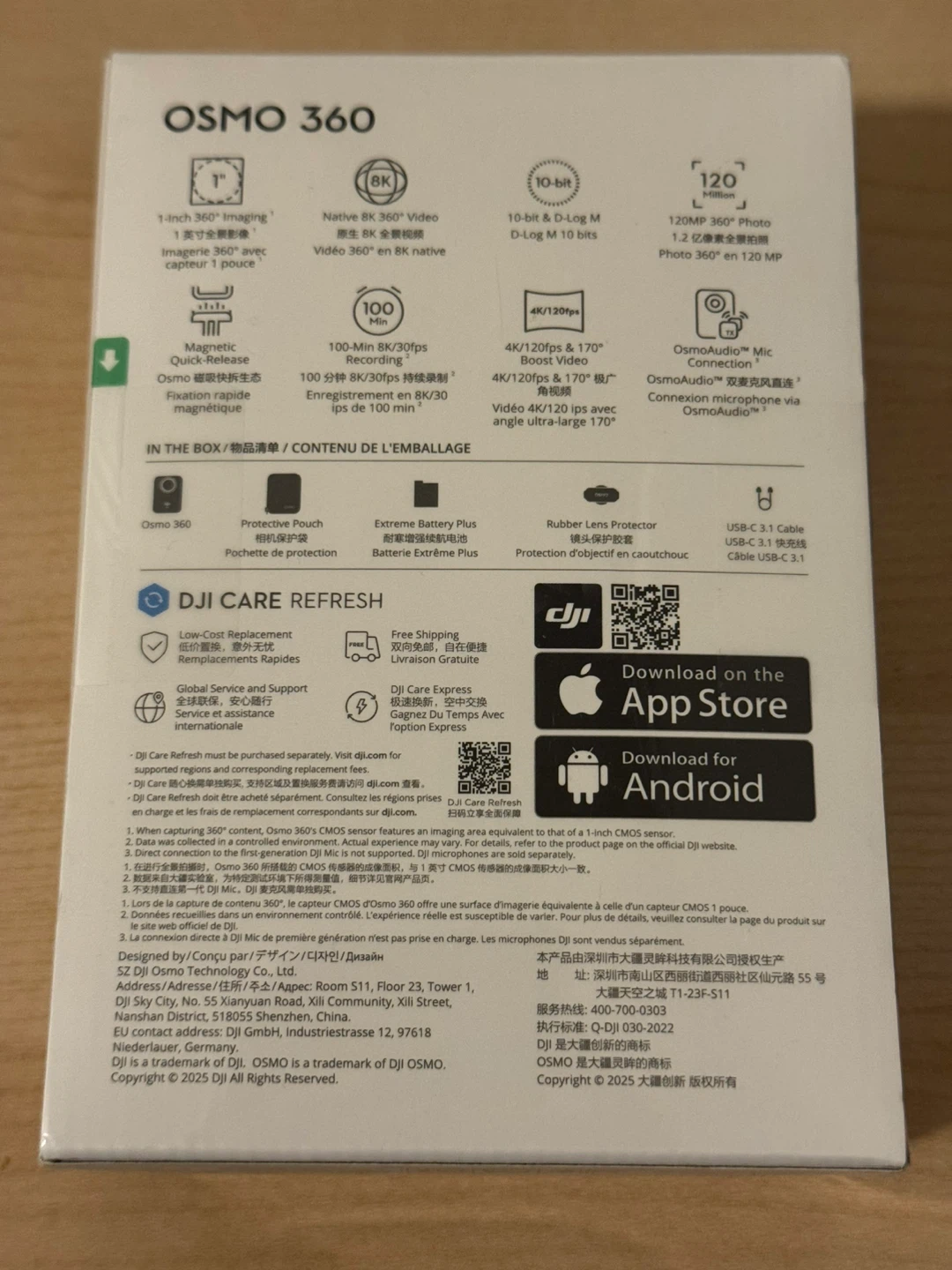 (Available) DJI Osmo 360 Standard Combo - photo 2