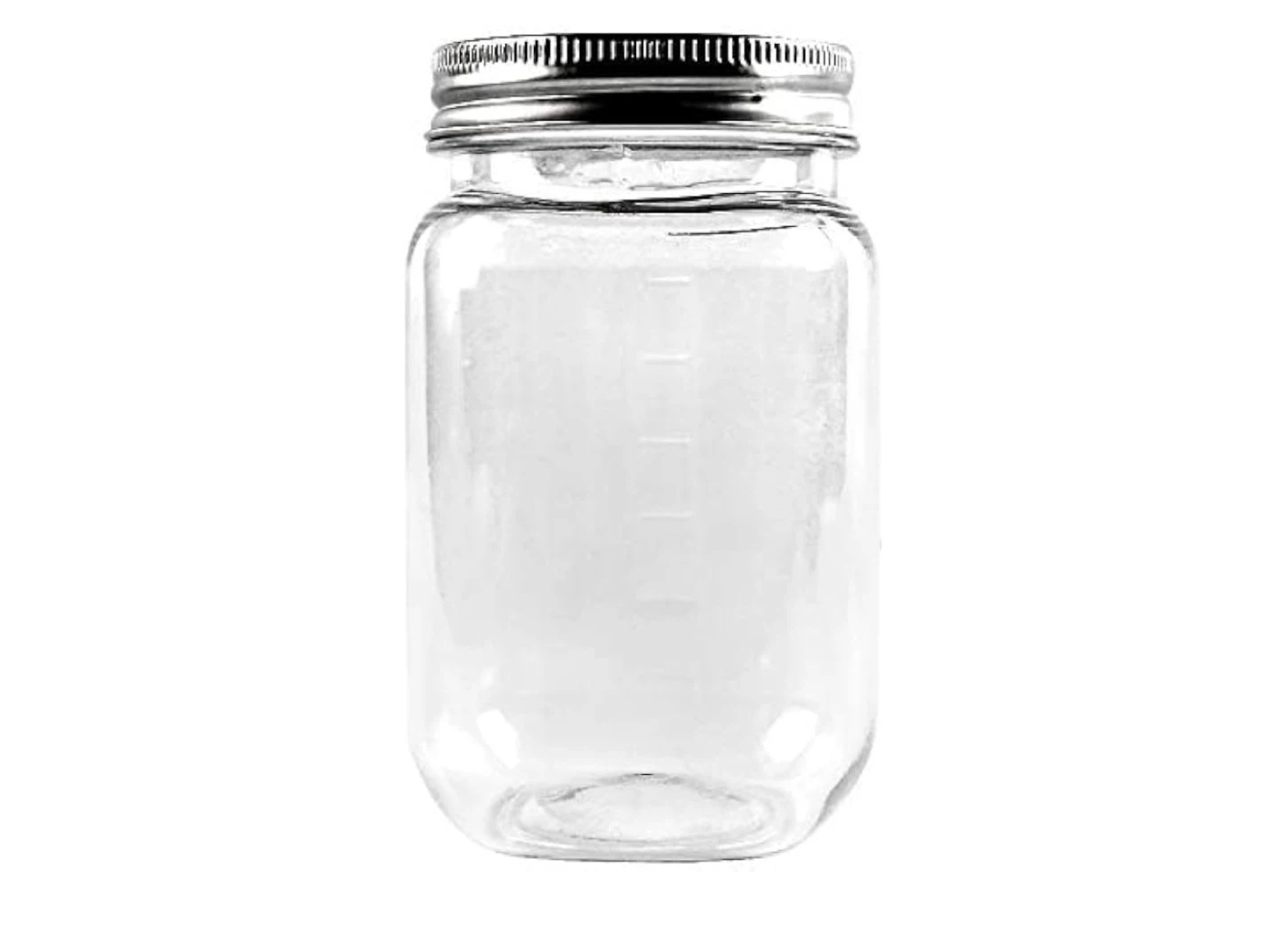 Set of 20 Clear AS Plastic Jars with Lids - 16oz - photo 4