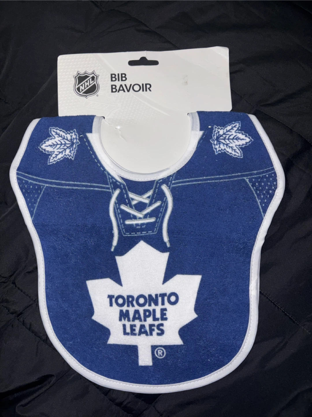 New NHL Toronto Maple Leafs 2-Pack Baby Bibs - photo 3