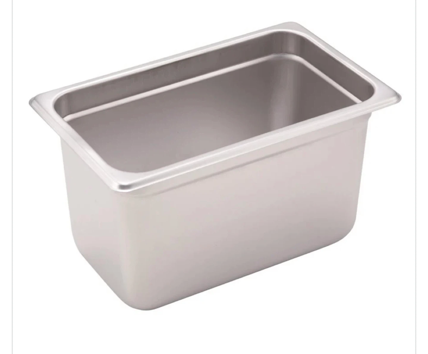 Stainless Steel Food Pan - Suitable for Heating & Cooling