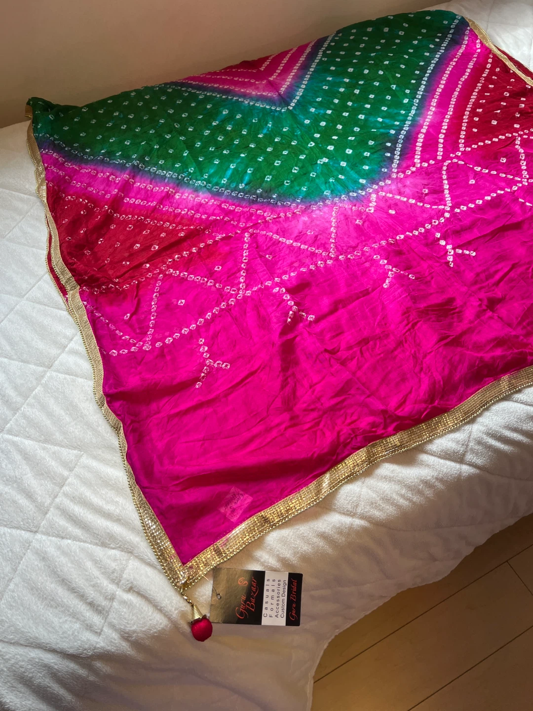 Gyan Bajaj Bandhani Dupatta - photo 2