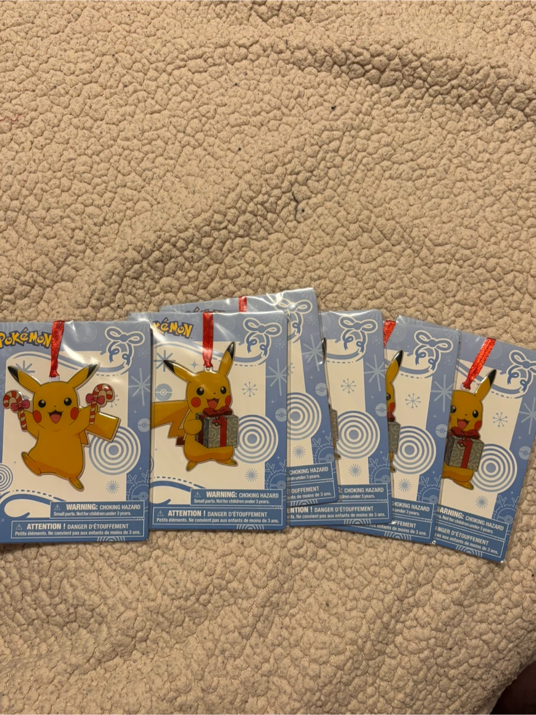 Pokemon Pikachu Christmas Ornaments