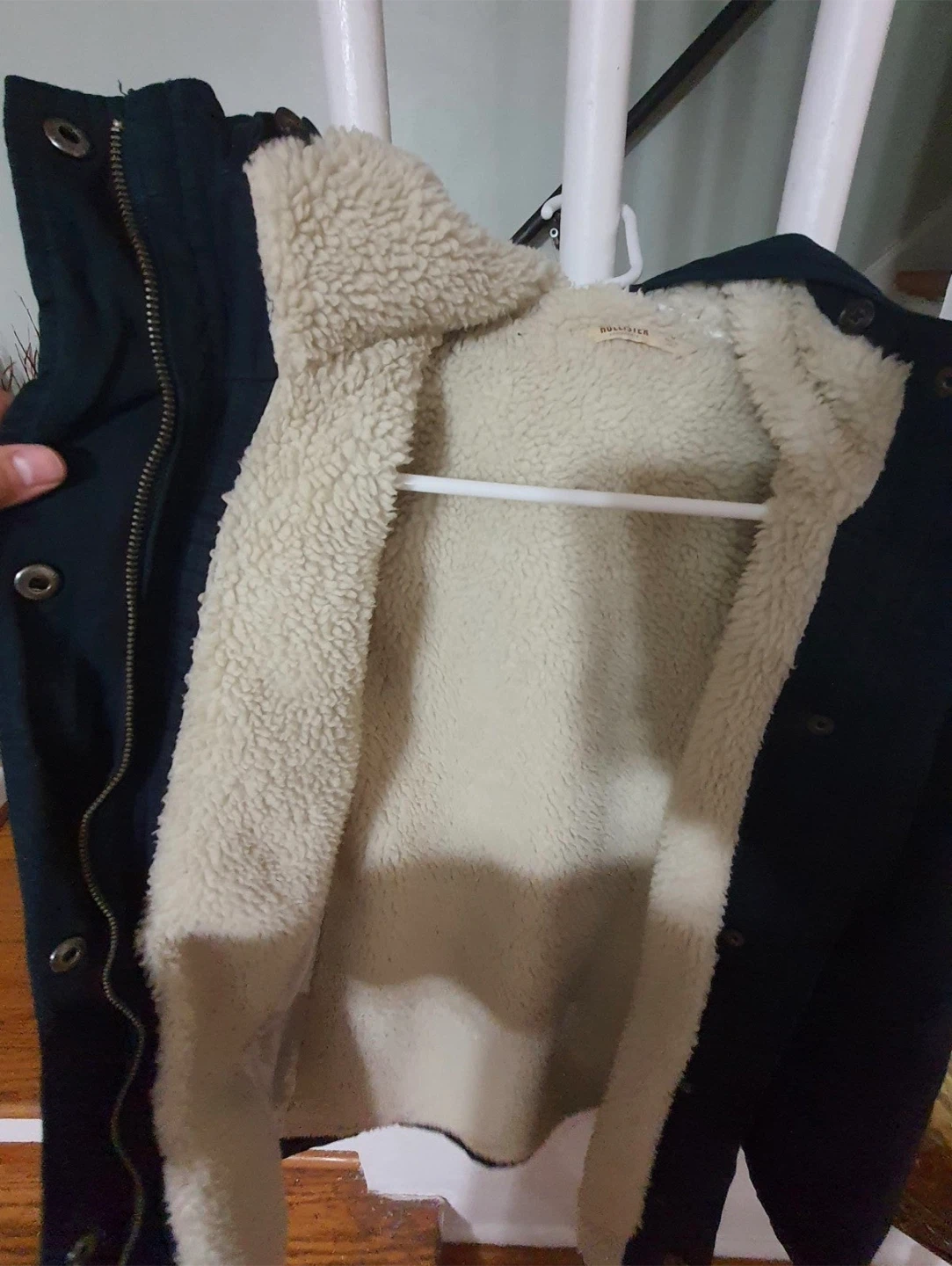 Hollister Sherpa Lined Parka Jacket - photo 2