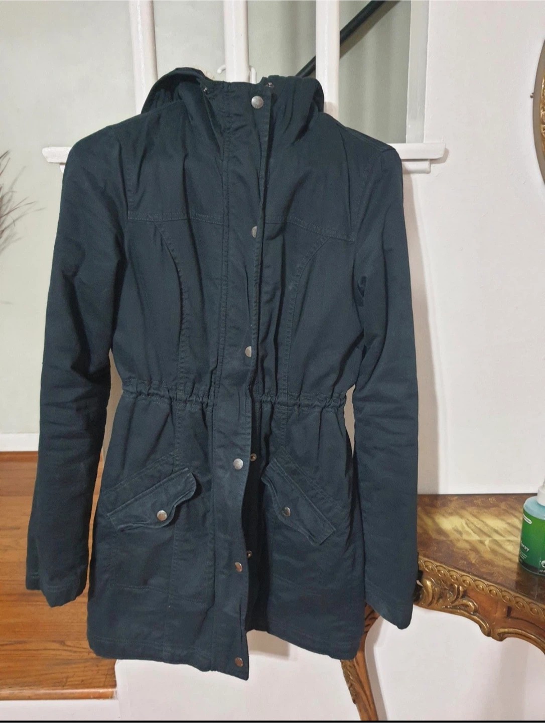 Hollister Sherpa Lined Parka Jacket