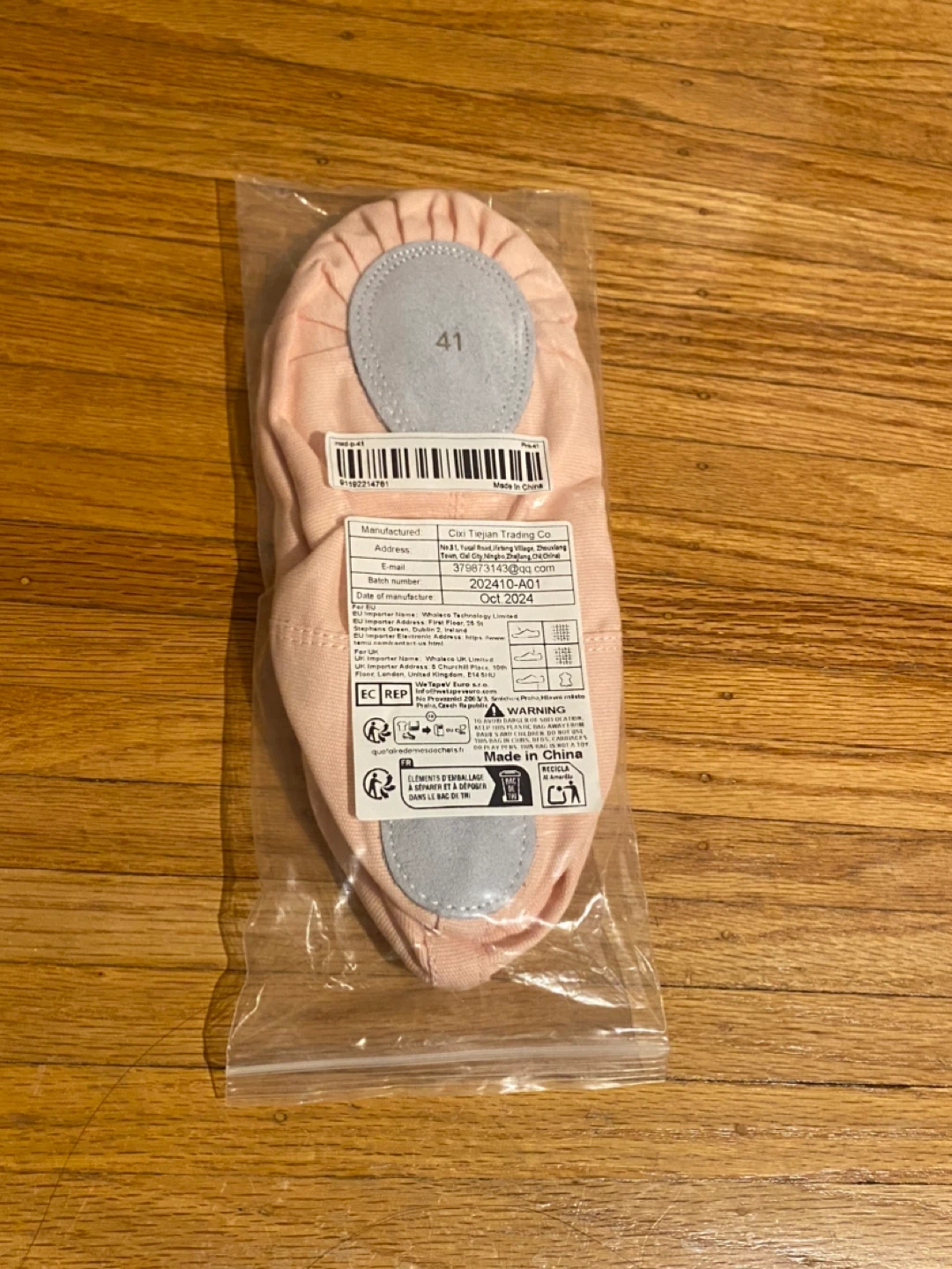 Ballet Slippers - Pink, Size 41 - photo 2