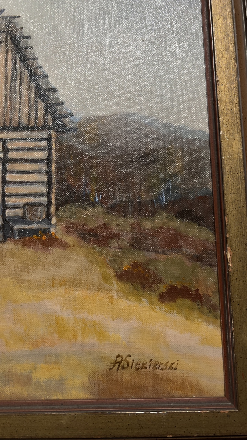 Original Oil Painting by Canadian Artist Armilde Siekierski - photo 2
