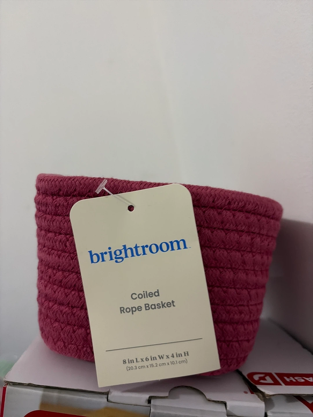 Brightroom Coiled Rope Basket