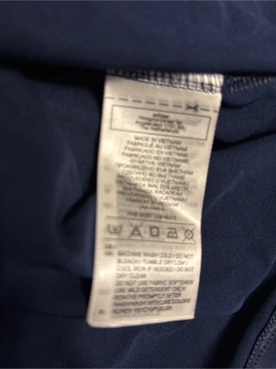 Men’s Adidas Men's Navy Blue Polo Shirt - Size XXL - photo 4