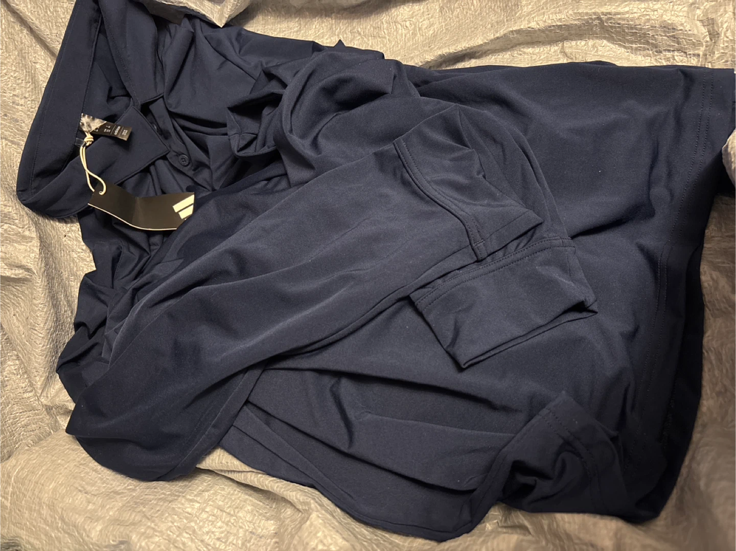 Men’s Adidas Men's Navy Blue Polo Shirt - Size XXL - photo 2