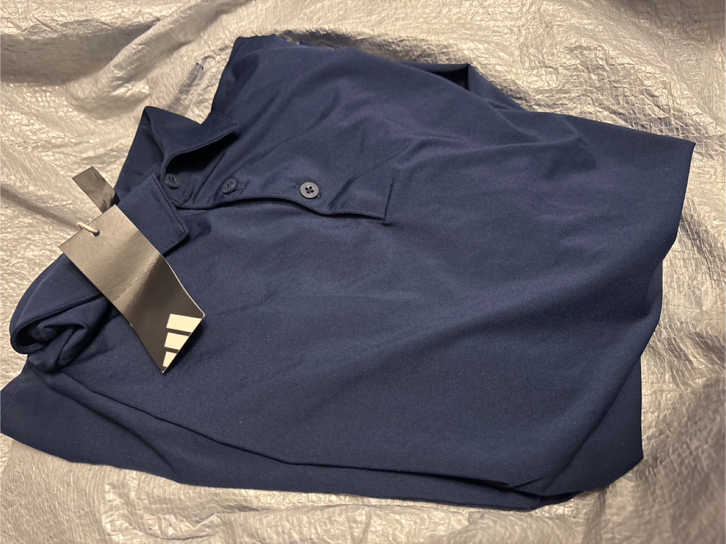 Men’s Adidas Men's Navy Blue Polo Shirt - Size XXL