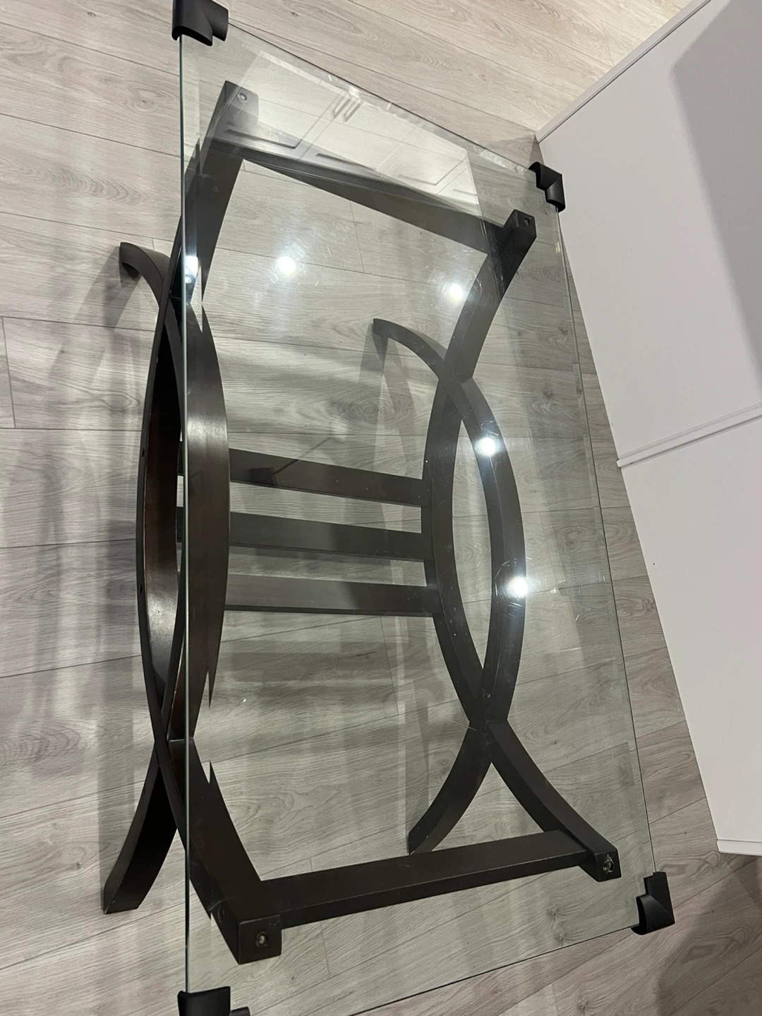 Glass Top coffee and side table - photo 2