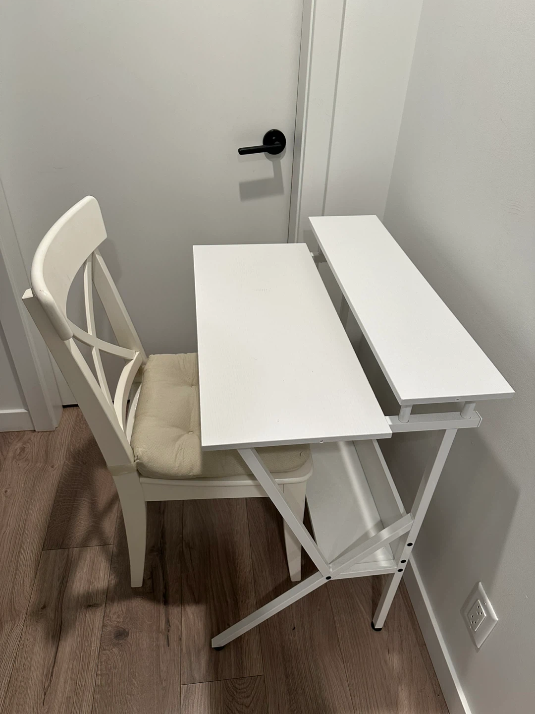 Desk and chair
