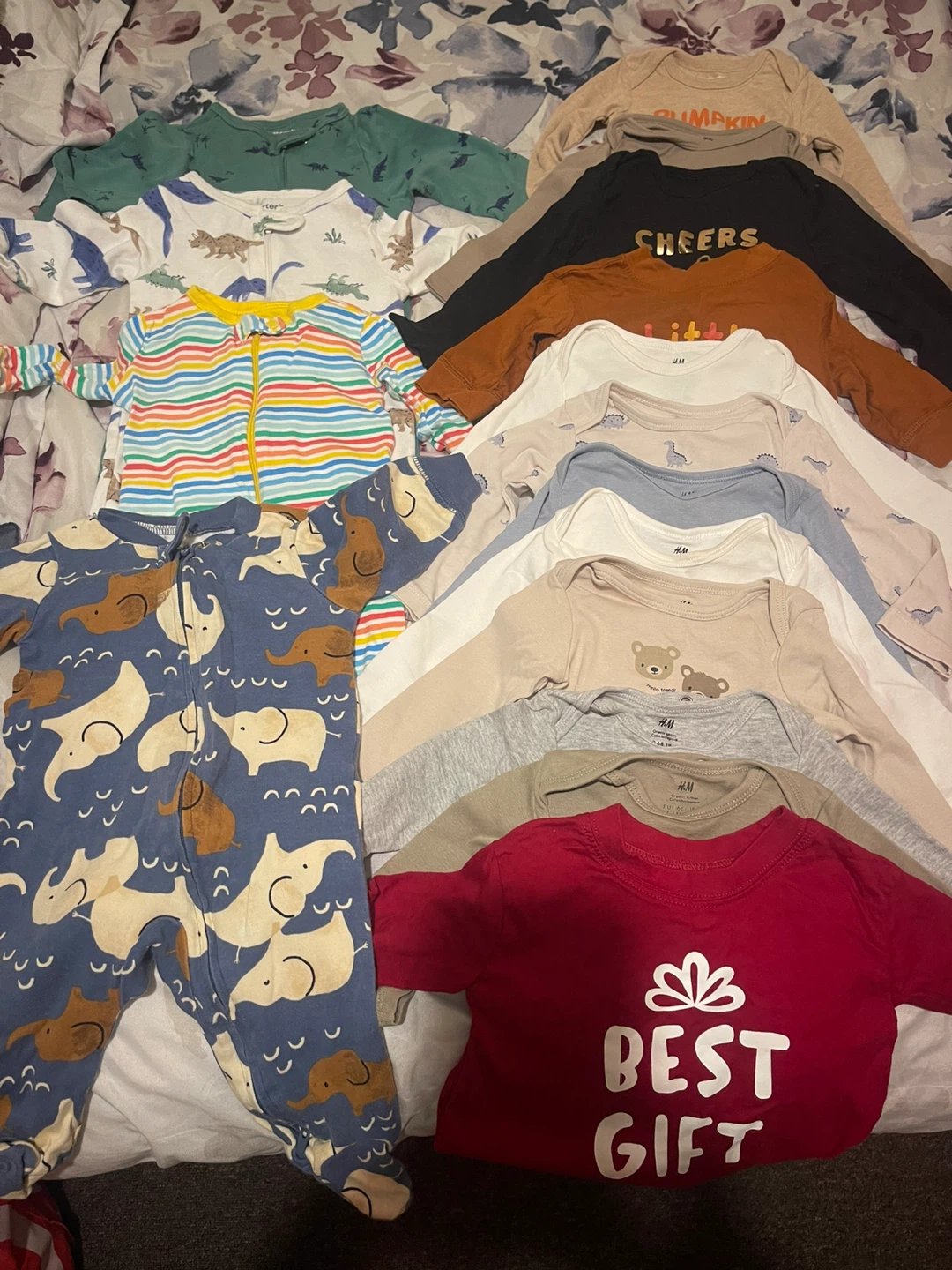 Baby Clothes Bundle - Onesies and Pajamas