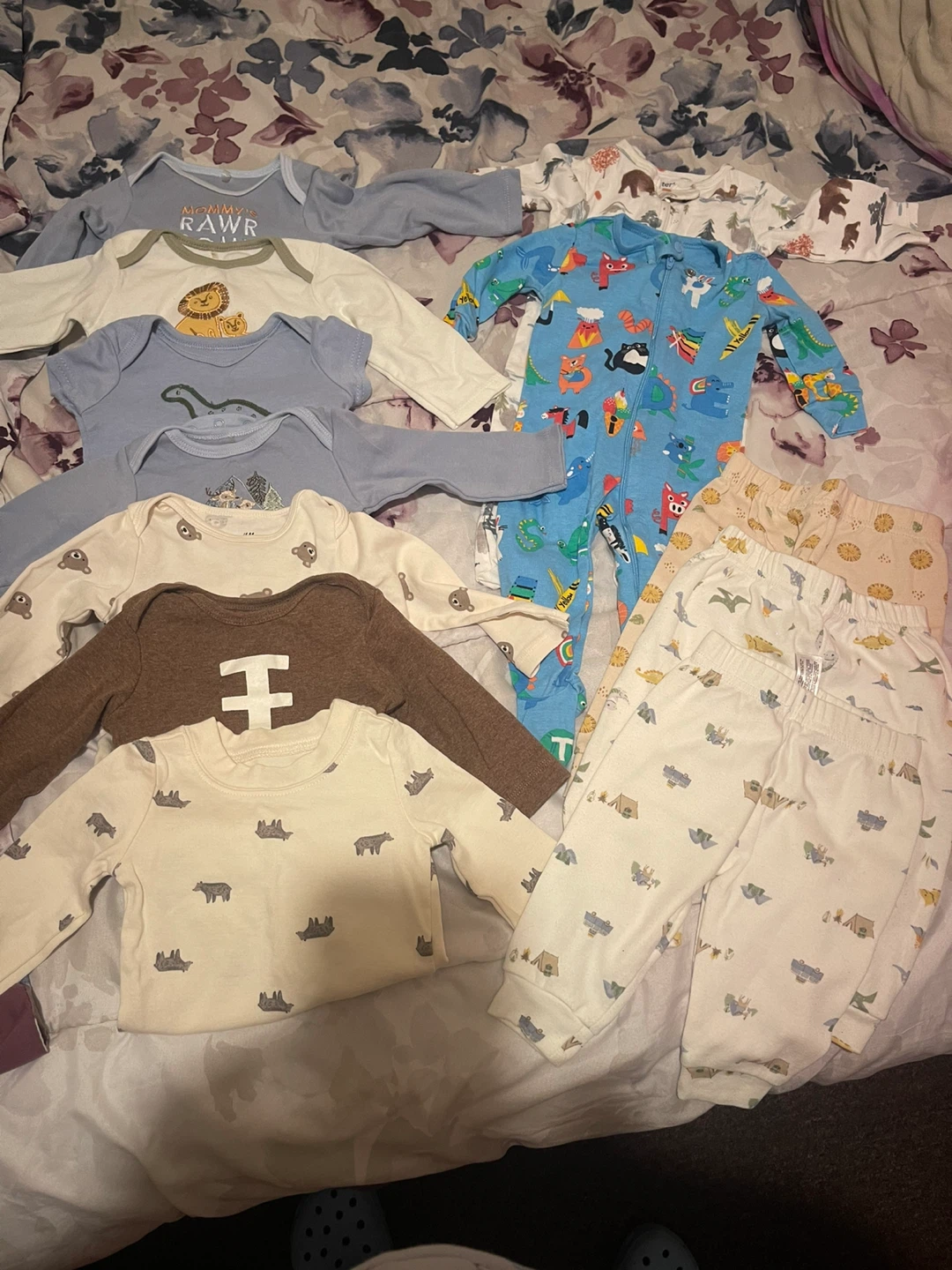 Baby Clothes Bundle - Onesies and Pajamas - photo 2