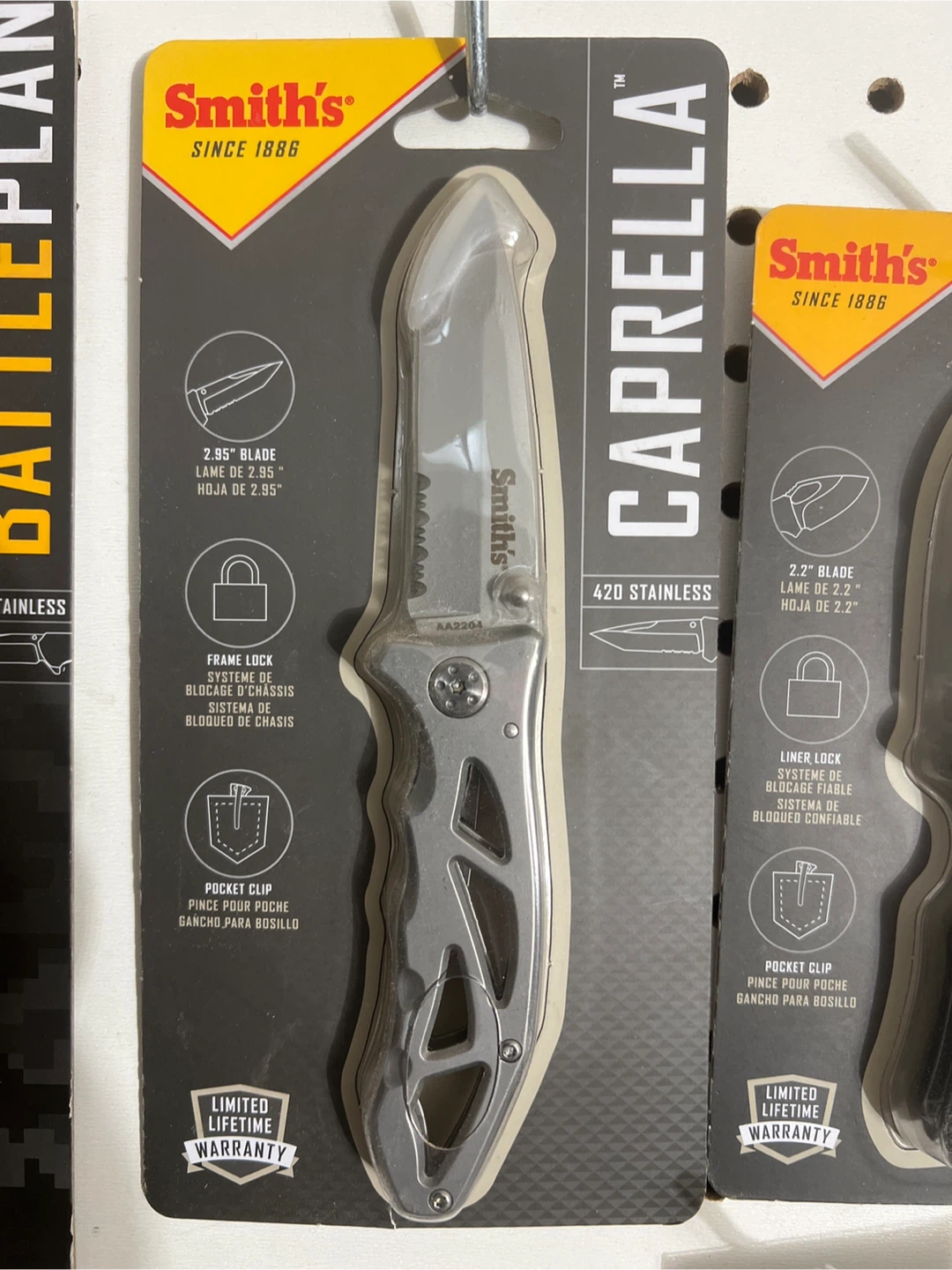 Smith's Caprella 2.95" Folding Knife