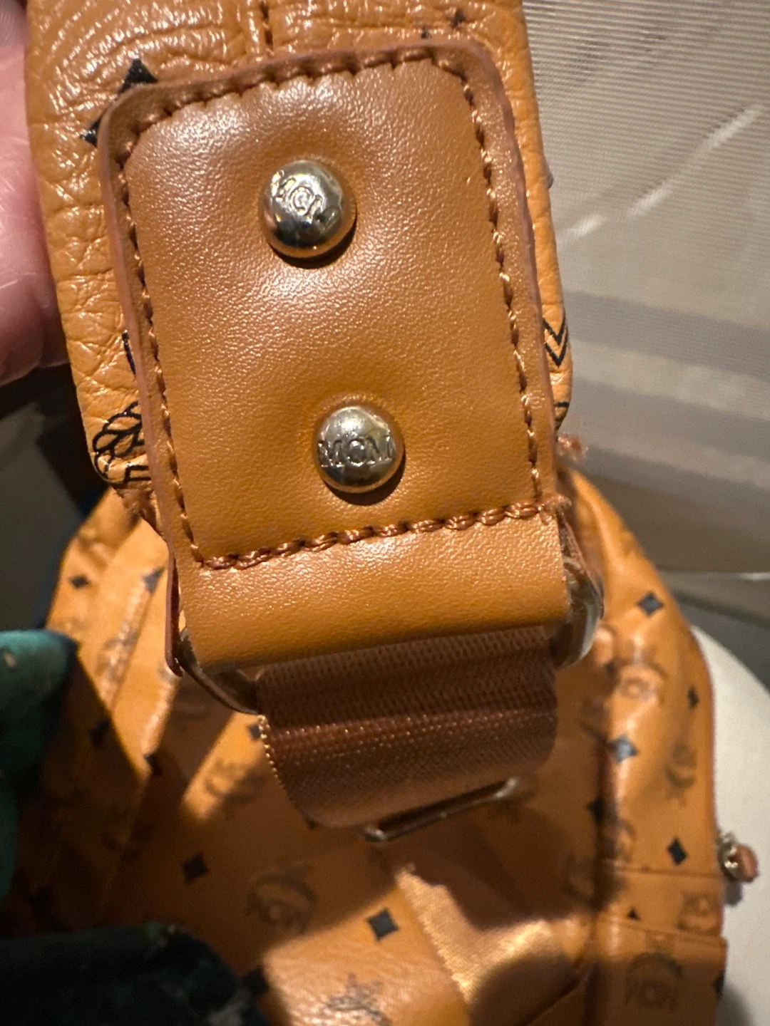 MCM Backpack Cognac Visetos Monogram - photo 4