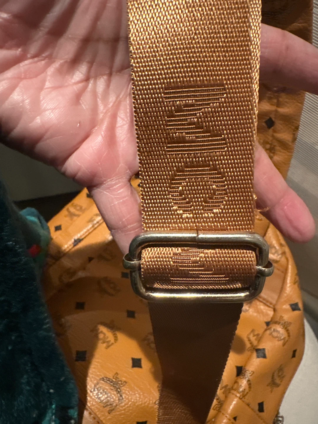 MCM Backpack Cognac Visetos Monogram - photo 5