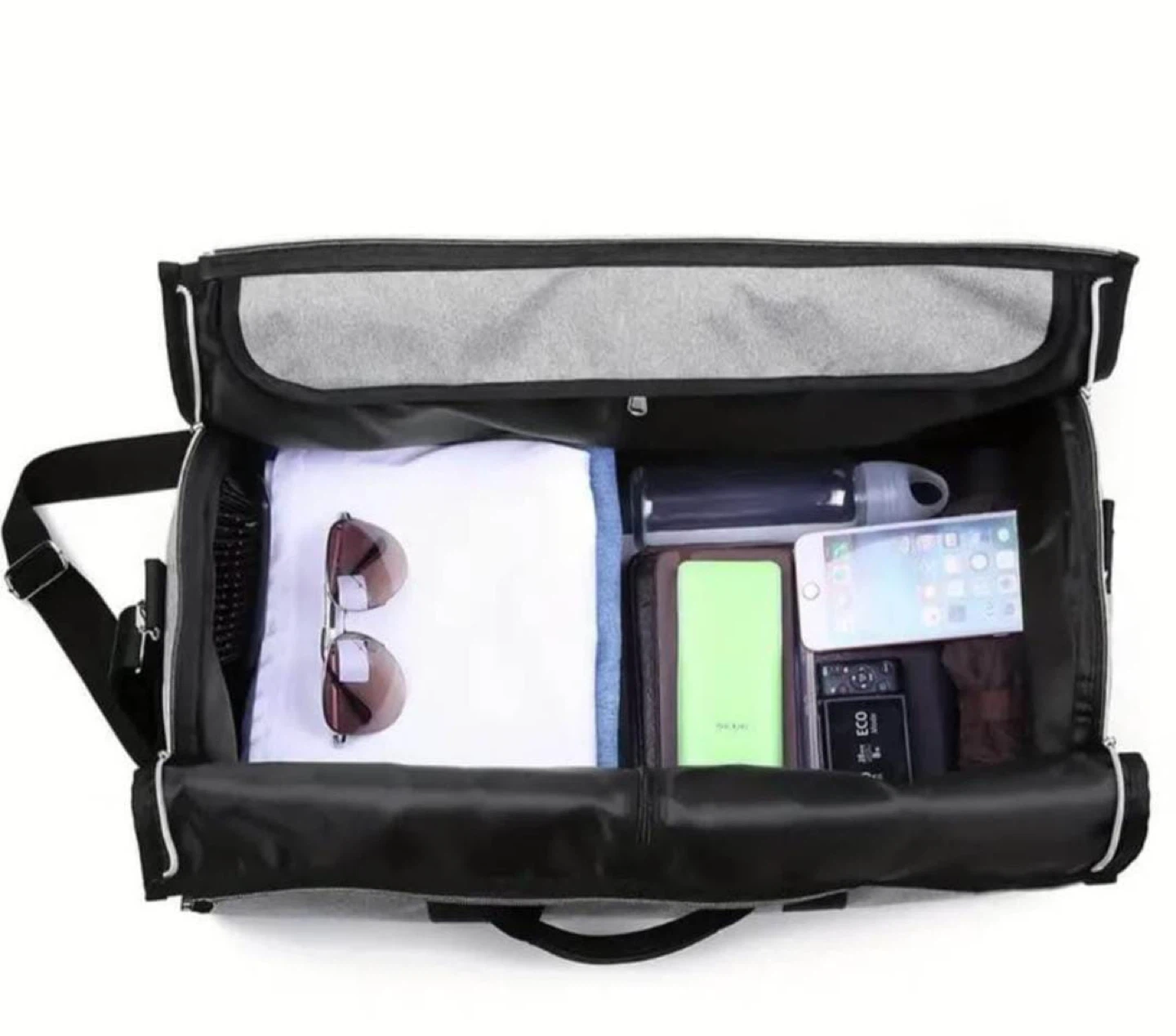 Grey Travel Duffle Bag - 53cm - photo 5