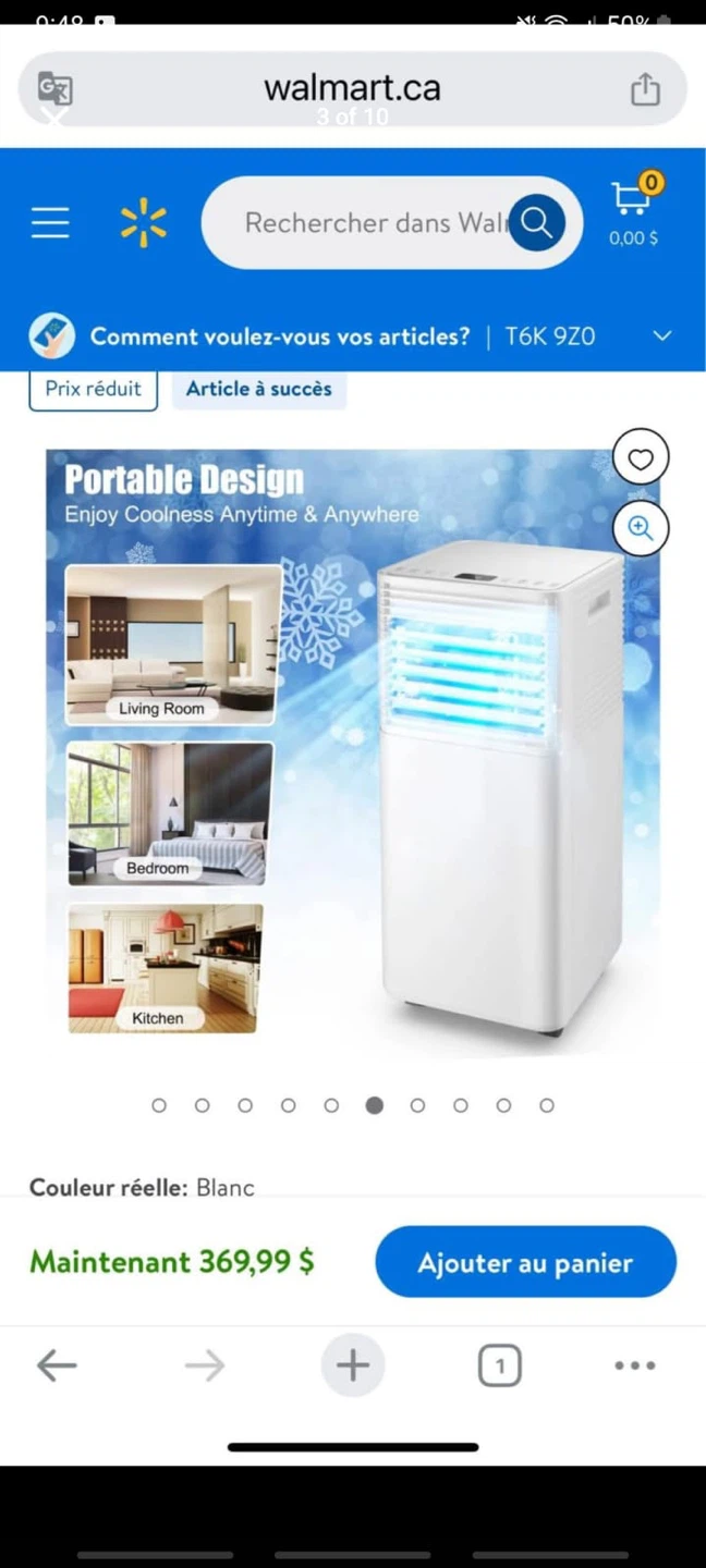 Costway 3-in-1 Portable Air Conditioner - photo 3