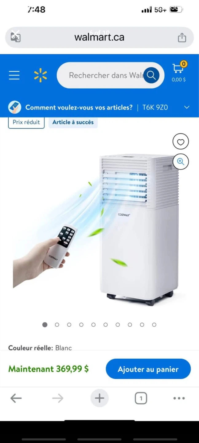 Costway 3-in-1 Portable Air Conditioner - photo 4