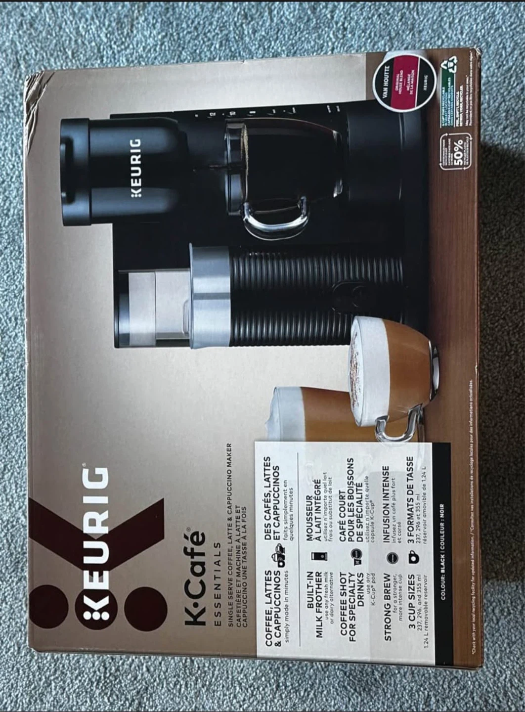 Keurig K-Cafe Essentials Coffee, Latte & Cappuccino Maker - photo 2