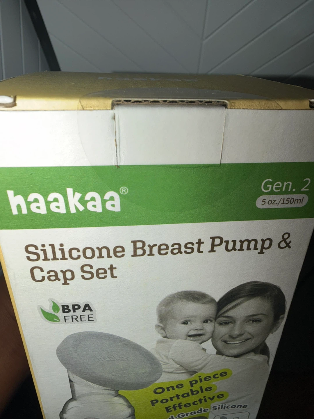 Brand New Haakaa Silicone Breast Pump & Cap Set - Gen. 2, 150ml - photo 3