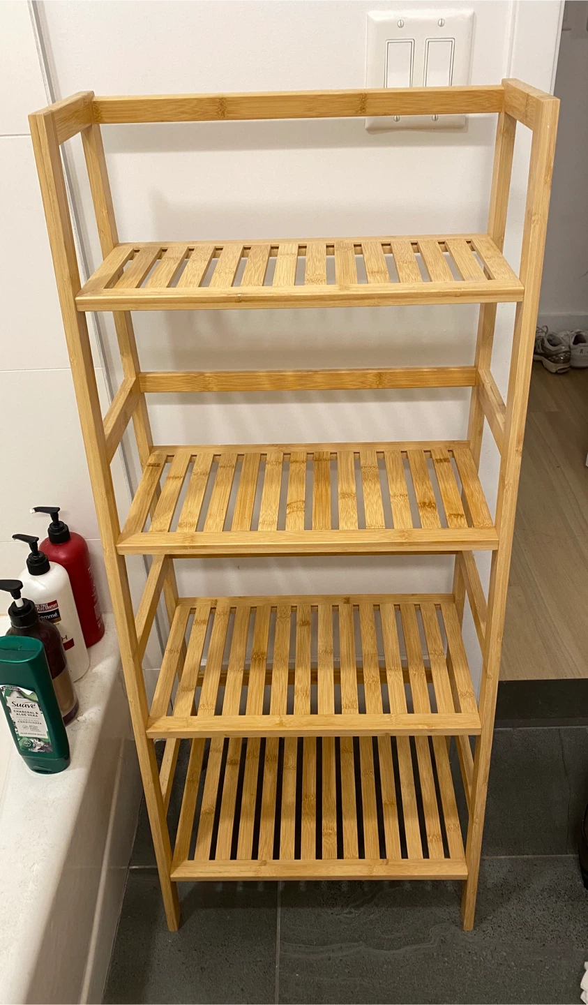 Bamboo 4-Tier Shelf - photo 2