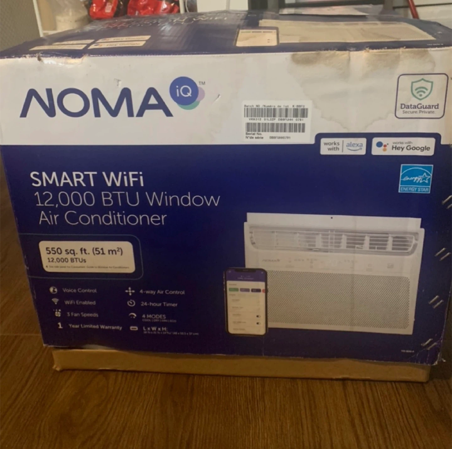 Noma iQ Smart WiFi 12,000 BTU Window Air Conditioner - photo 2