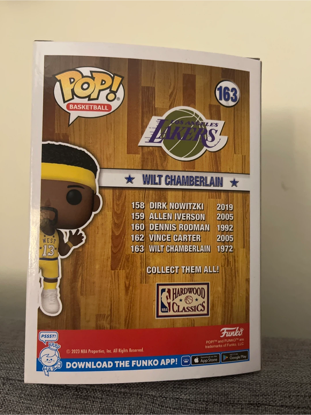 Funko Pop! NBA All-Stars Wilt Chamberlain #163 - photo 3