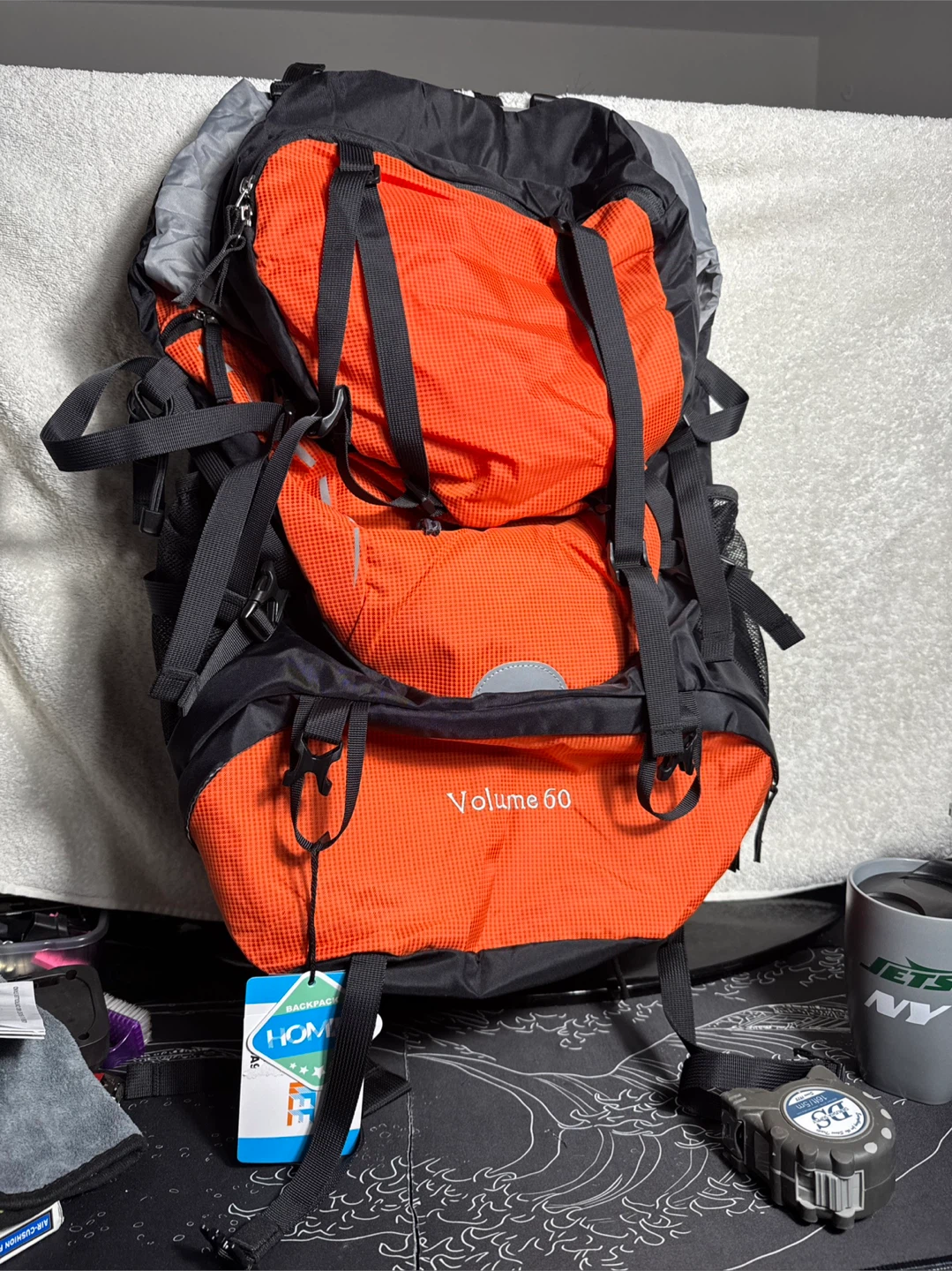 Orange Volume 60 Backpack - photo 2