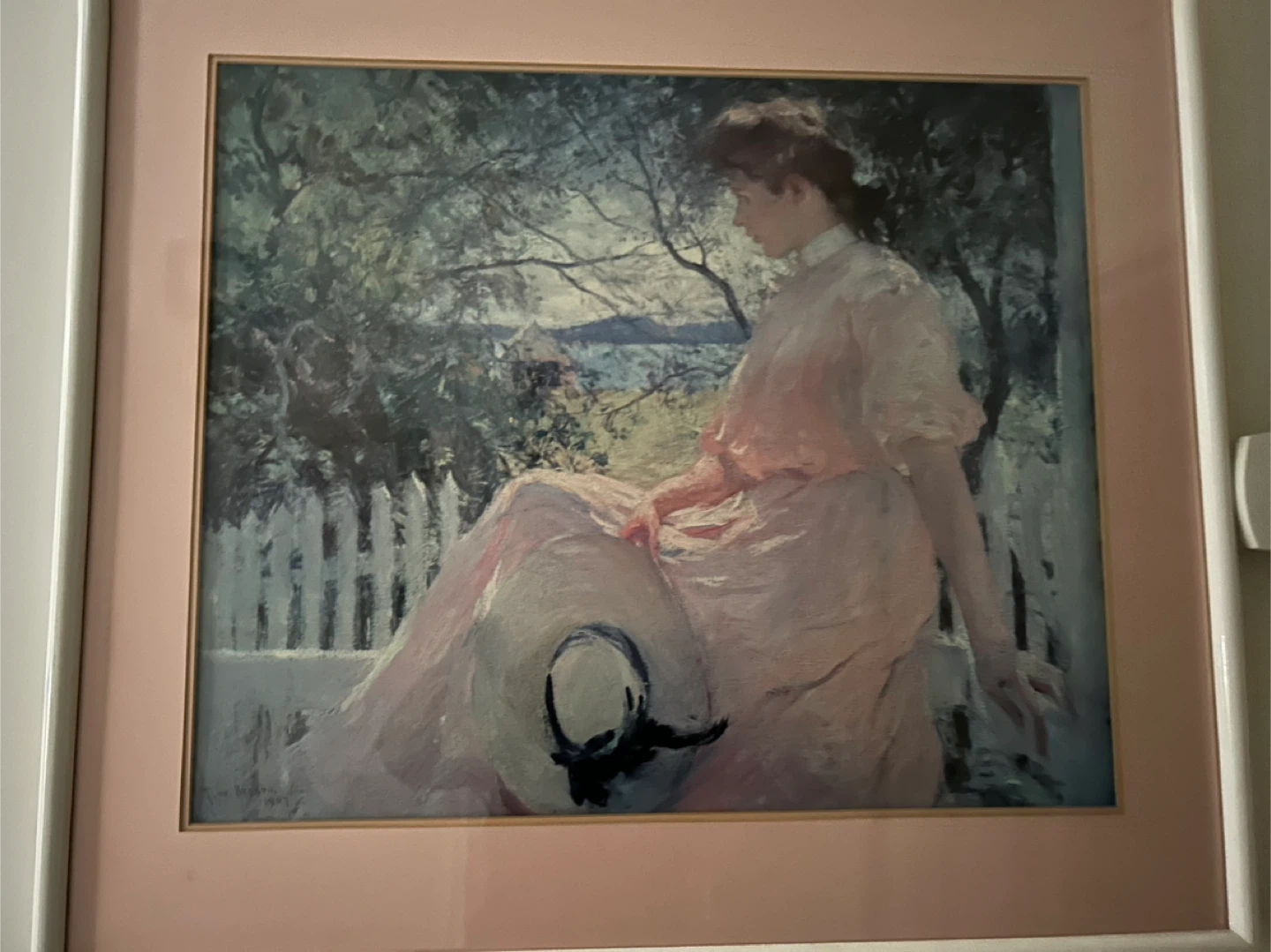 Eleanor, 1907 by Artist, Frank Weston Benson - Framed Print - photo 3