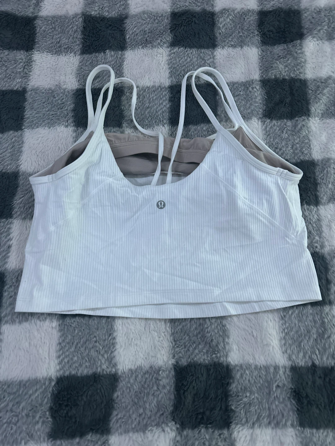 Lululemon White Ribbed Tank Top - photo 5